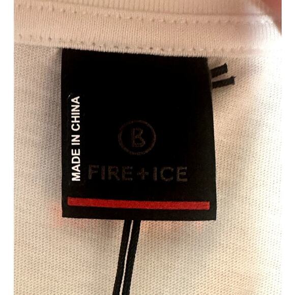 Bogner Fire + Ice Debra White Short Sleeve Graphic T-Shirt Women's Size L NWT - Picture 6 of 7
